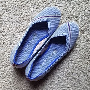 Rothy’s The Flat Reflective Stripe Round Toe flats